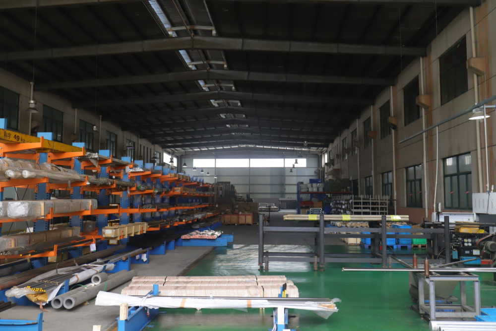 interior of the china bracalente facility