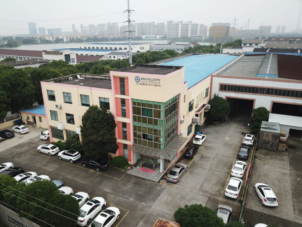 exterior shot of the bracalente location in china