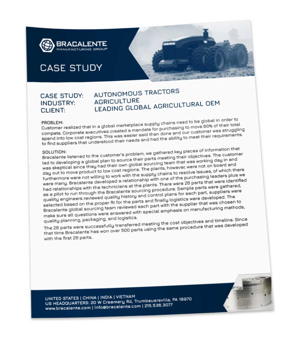Agriculture Case Study