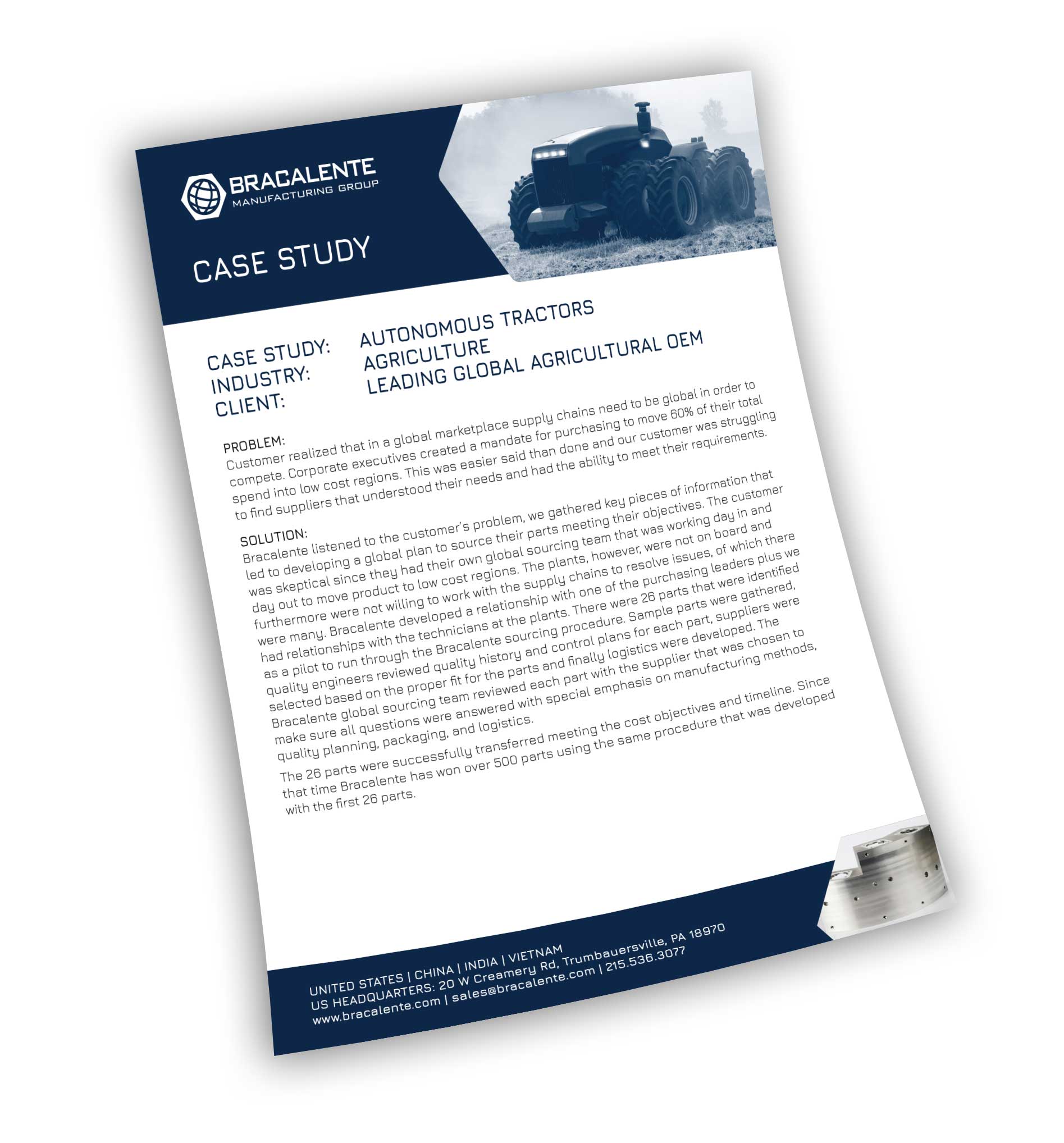 Agriculture Case Study